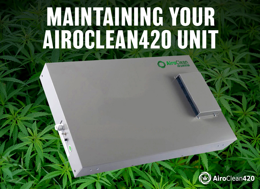 maintaining your airoclean unit with a maintenance kit